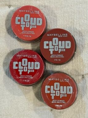 Maybelline Cloud Topia Cheek & Lip  Mouse - Coral, Crimson, Mauve, Orange see ph